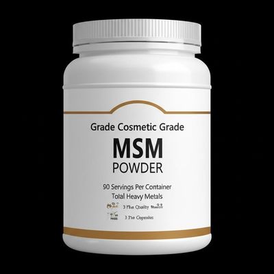 Grade Cosmetic Grade MSM Powder 90 Servings Per Container Total Heavy Metals 3